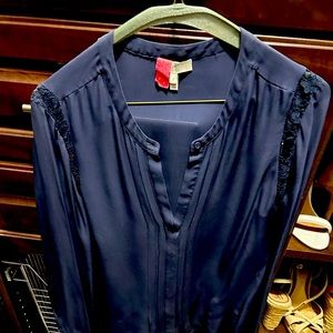 Joie navy blouse